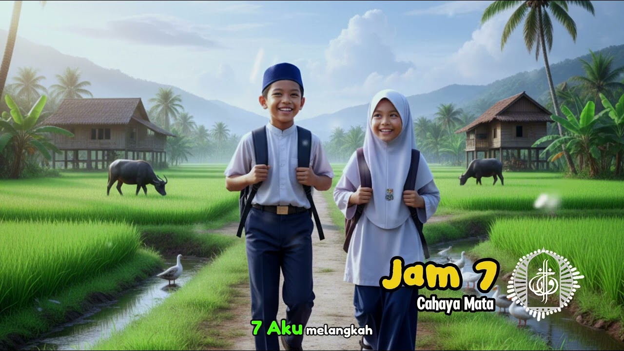 Jam 7 - Cahaya Mata (Official Lyric Video) | Lagu Anak | Lagu Islami