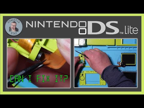 Nintendo DS Lite | FAULTY Top Screen & BROKEN Hinge | Can I FIX It?