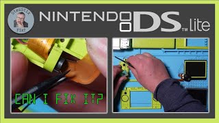 Nintendo DS Lite | FAULTY Top Screen & BROKEN Hinge | Can I FIX It?