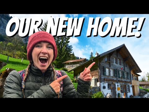 WE MOVED INTO A SWISS CHALET!