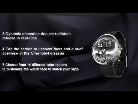 Chernobyl Radiation Watch Face