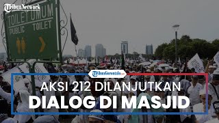 Massa Aksi 212 Dialog Bersama Ulama di Masjid Jami Nurul Islam Bekasi