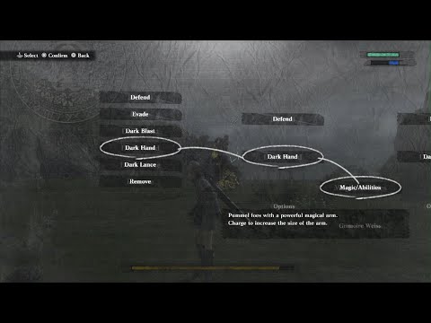 When you want to play Nier but Dark Souls is life.