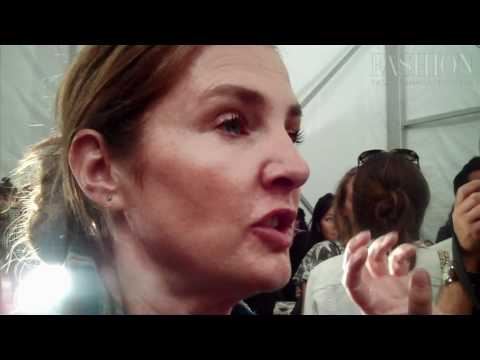 Backstage beauty: Vera Wang Spring 2011