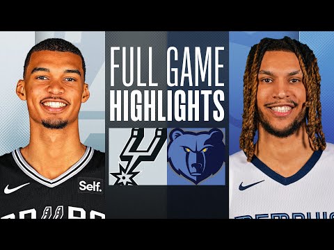 SPURS at GRIZZLIES FULL GAME HIGHLIGHTS April 9, 2024