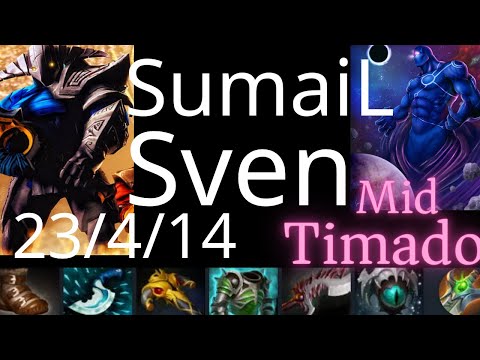 SumaiL Sven vs Abed Puck, Io, Tiny, Spirit Breaker, Primal Beast - dota2