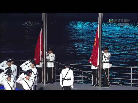 🇭🇰🇨🇳 中国国歌 Chinese National Anthem [HD][維多利亞港版]