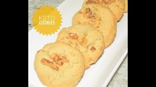 Keto Walnut Cookie Recipe - Low Carb Keto Dessert Recipes