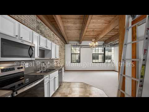 940 Monroe - Studio Condo with Exposed Brick, Soaring Ceilings, Heated Pool, Rooftop Deck, Utilities Included property video