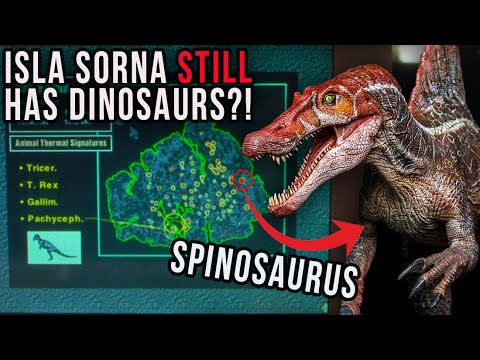 Evidence The Spinosaurus & Other Dinosaurs ARE STILL ALIVE on Isla Sorna For Camp Cretaceous!