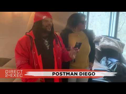 Postman Diego Performs at Direct 2 Exec Detroit 2/7/23 - A&R at Motown/Capitol Records