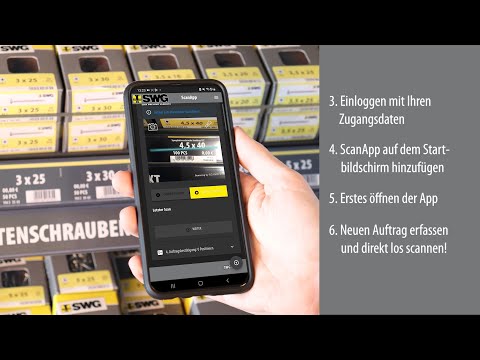 SWG ScanApp | Einfach scannen und bestellen