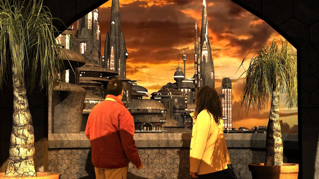 Adolf Navarro Tutorial - 3D Compositing a Futuristic Sci-fi City - YouTube