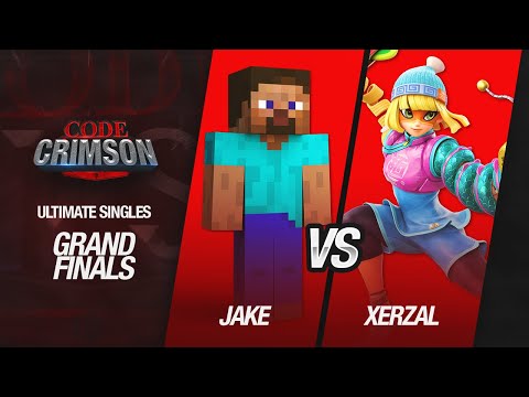 Code Crimson Singles Grand Finals - Jake (Steve) vs. Xerzal (Min Min)