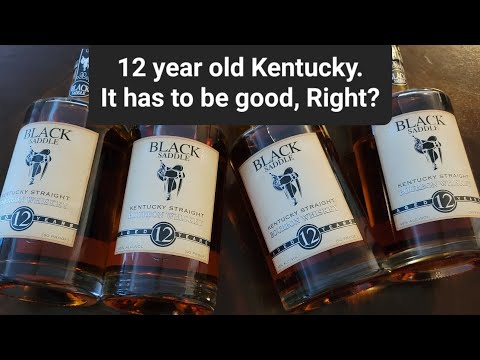 Black Saddle 12yr Kentucky Bourbon. This one is surprising.