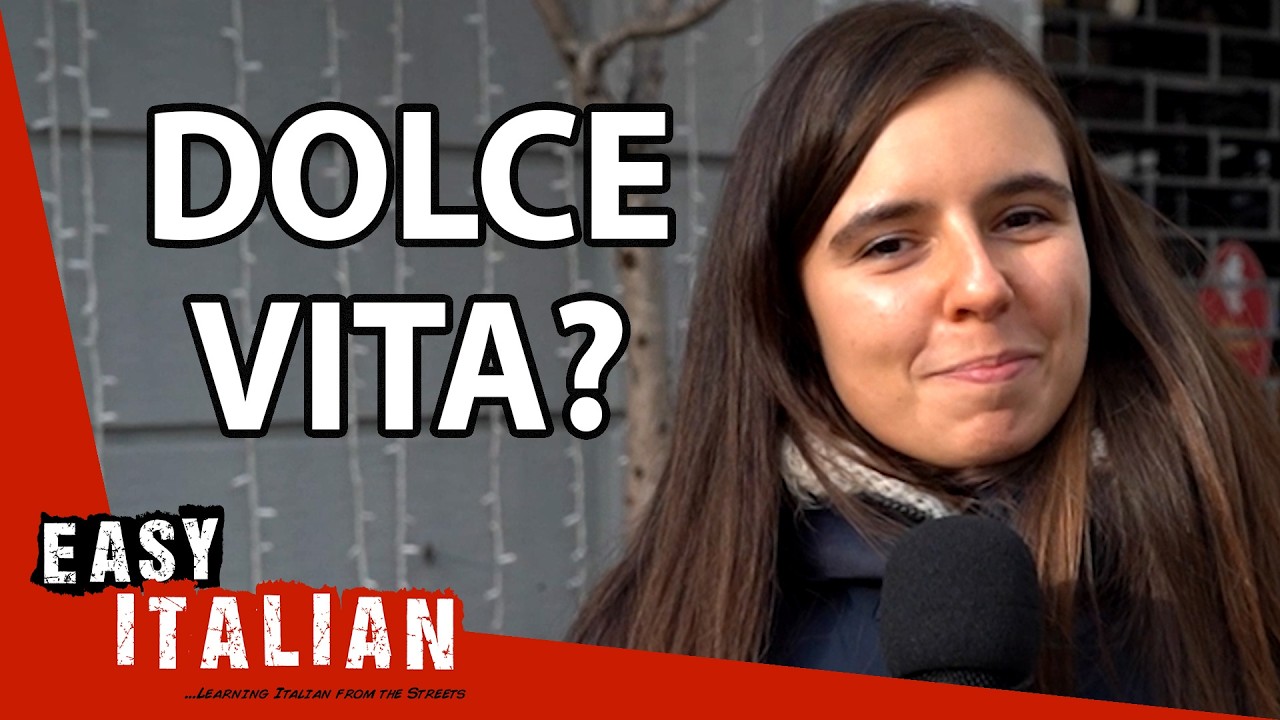 La Dolce Vita in Italy... Myth or Reality?  | Easy Italian 230
