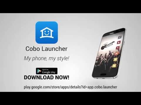 Cobo Launcher Easily DIY Theme Video