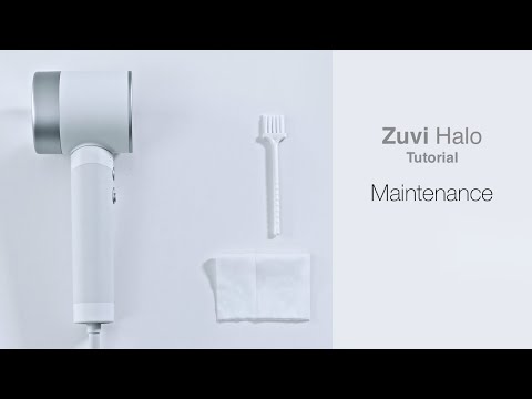 Zuvi Halo Hair Dryer - Nettoyage (vidéo en anglais)