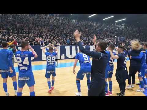 Futsal Dinamo s Bad Blue Boysima slavi ulazak u finale nacionalne lige i Ligu prvaka