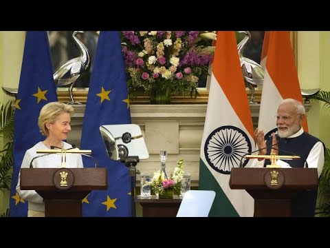 Video Thumbnail: EU und Indien wollen bis Ende 2025 ein Freihandelsabkommen unterzeichnen