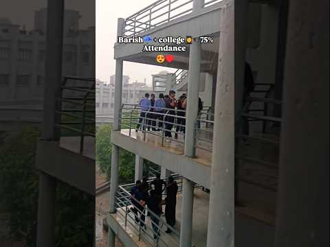 Rainy day at ABES Ghaziabad #shorts #collegelife