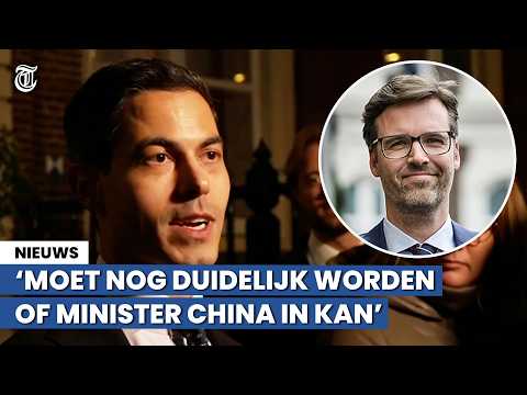 Rob Jetten: ‘Ook voor China groot belang om met Nederland zaken te doen’