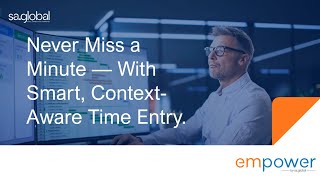 Capture and manage time effortlessly with empower time