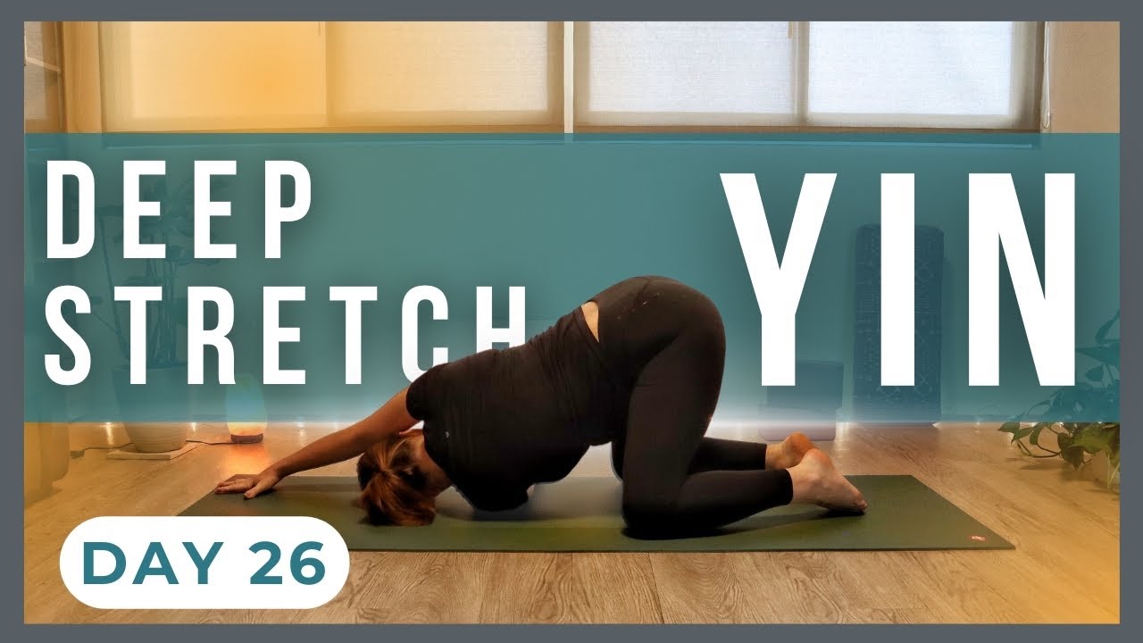 30-Minute Evening Yin Yoga Stretch — Yin Yoga class, 31 minutes