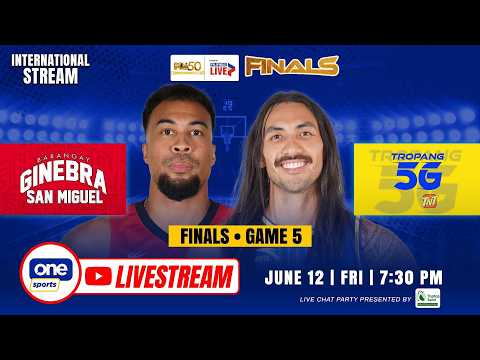 LIVE: TNT vs BARANGAY GINEBRA | PBA SEASON 50 COMMISSIONER’S CUP FINALS GAME 5 | JUNE 12, 2026