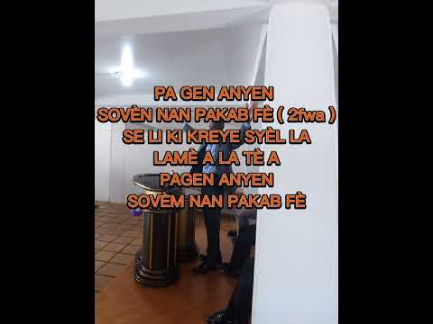 PA GEN ANYEN SOVÈM NAN PAKAB FÈ #corpsdechrist 