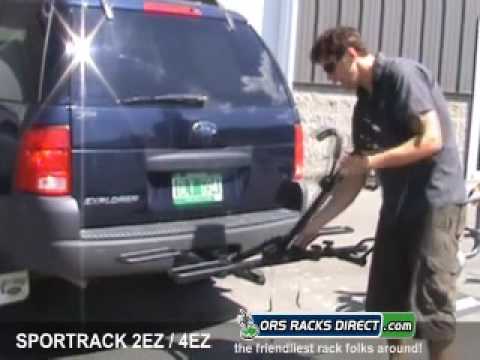 SportRack 2EZ A30901 / 4EZ A30902 Hitch Bike Racks Review Video & Demonstration