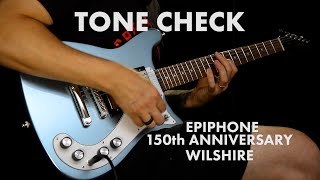 Video thumbnail for TONE CHECK: Epiphone 150th Anniversary Wilshire Demo | Cream City Music by Cream City Music