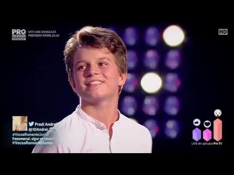 The Voice Kids Romania 2017 - David Burlacu (Everybody Hurts)