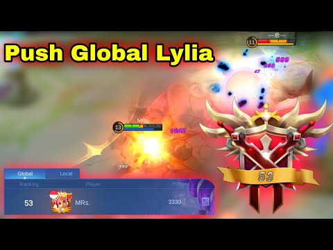 Push Top Global Lylia Season 26 | Top Global Lylia Gameplay - Mobile Legends