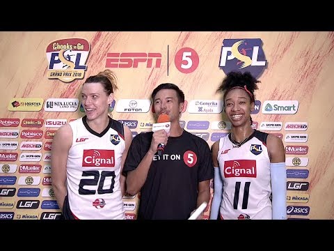 Match MVP: Jeanne Horton and Sonja Milanovic | PSL Grand Prix 2018