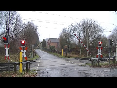 Spoorwegovergang Tremsbüttel (D) // Railroad crossing // Bahnübergang
