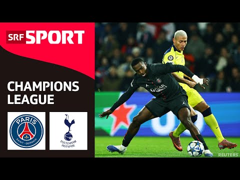 Paris St-Germain - Tottenham Hotspur | Highlights - Champions League 2025/26 - Runde 5 | SRF Sport