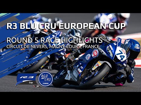 2021 Yamaha R3 bLU cRU European Cup Highlights - Round 5 Magny-Cours