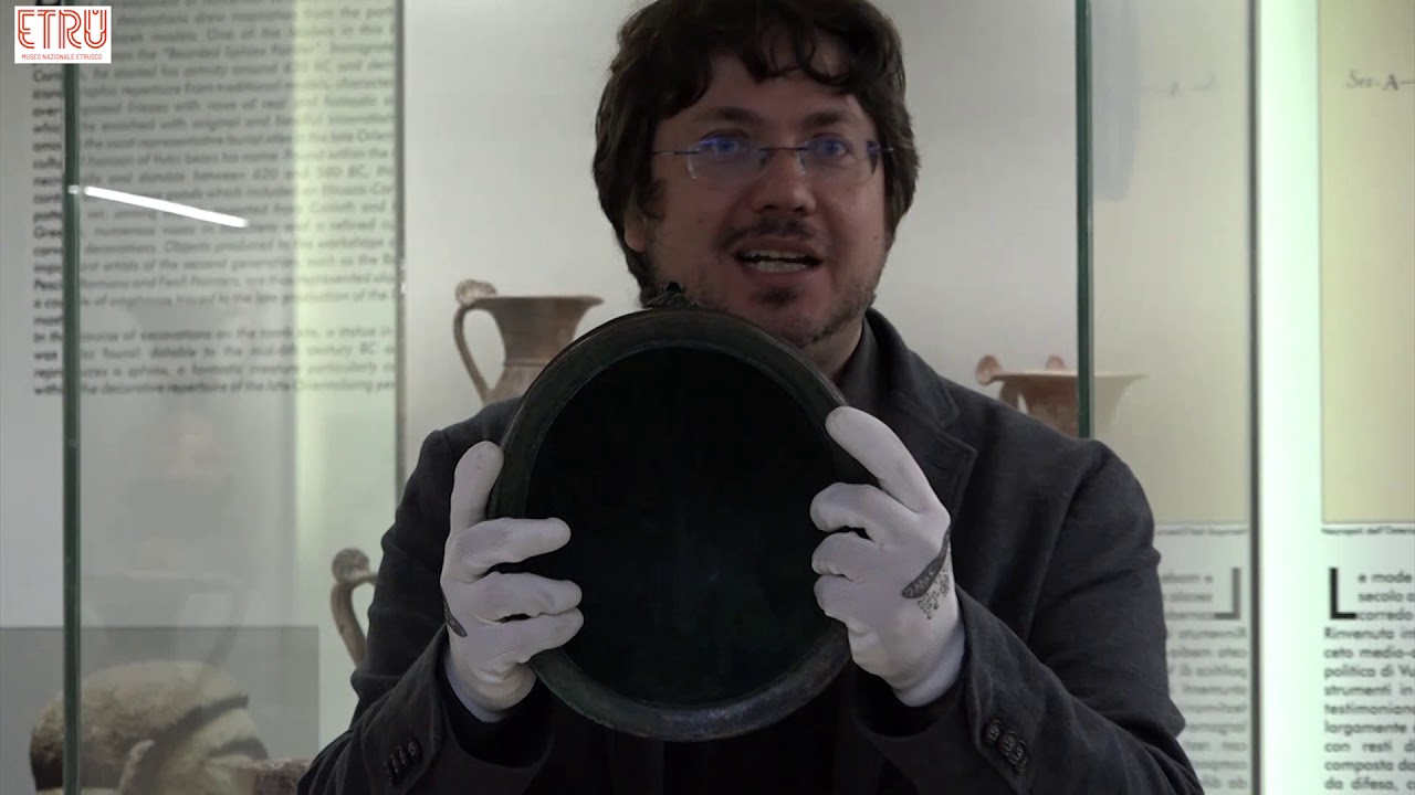 #ETRUScopri - Elmo Tomba del Guerriero da Vulci - necropoli dell'Osteria