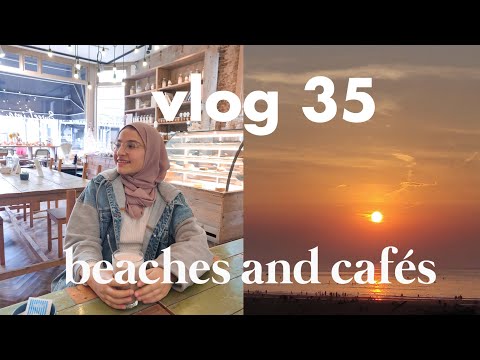 vlog 35: beach days + new cafés!