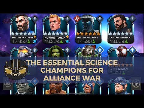 The Essential Science Champions for Alliance War
