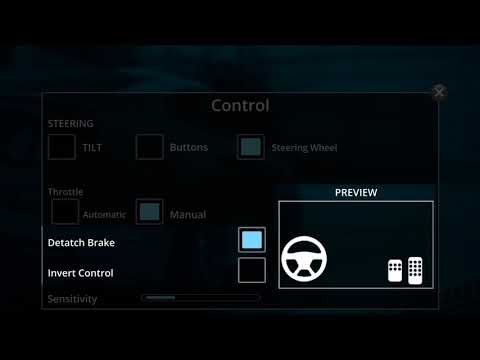 Change Control from Options ICON | Traffic Tour Car Racing Game | Wolves Interactive