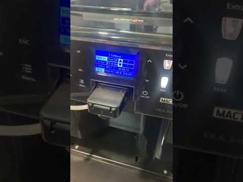 Диагностическое (инженерное) меню кофемашины Saeco Aulika TOP