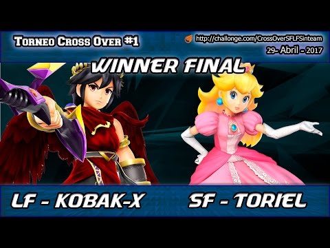 11 Cross Over #1 - Winner Final - LF|Kobak-X (Dark Pit) vs SF|Toriel (Peach)