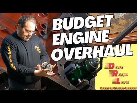 Budget SBC Overhaul on our Race Engine including cutting Ridges, Honing, and Assembly!