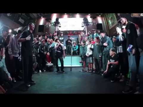 FINAL Boogaloo kin vs Trix Dance@live Korea 2014 Freestyle side