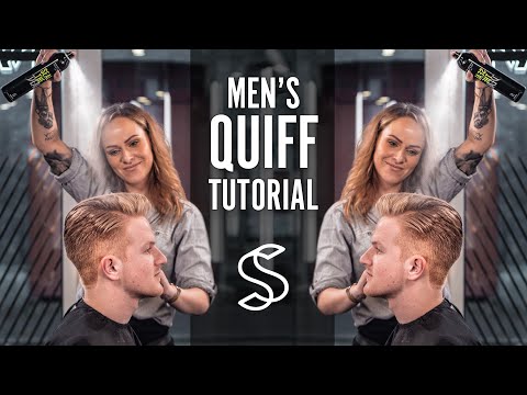 Men's Short Hair - Quiff Hairstyle Tutorial