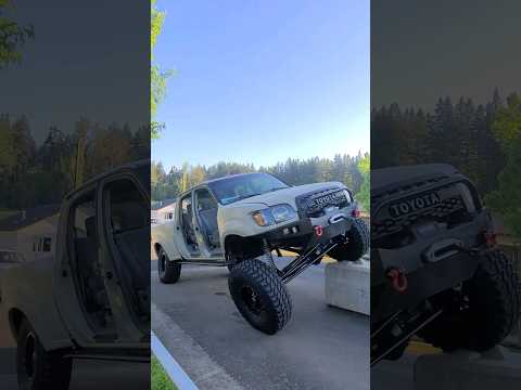 Solid Axle Tundra #firstgentundra #dana60 #offroad #truck #fyp #shorts