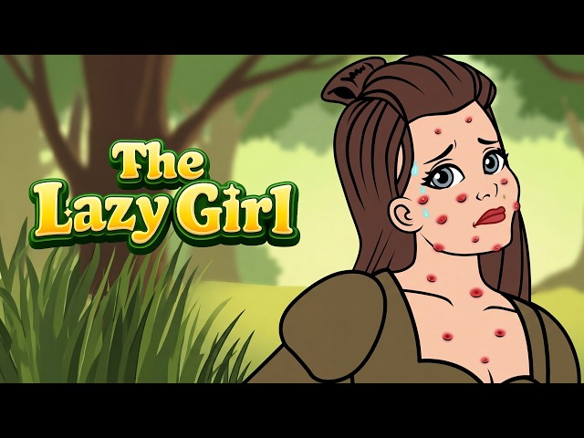 The Lazy Girl + The Goose Girl | Bedtime Stories for Kids in English | Fairy Tales SDDEFAULT Thumbnail