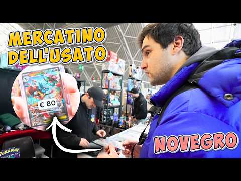 I FOUND THE POKEMON CARDS I WANTED AT THE NOVEGRO SECOND HAND MARKET
